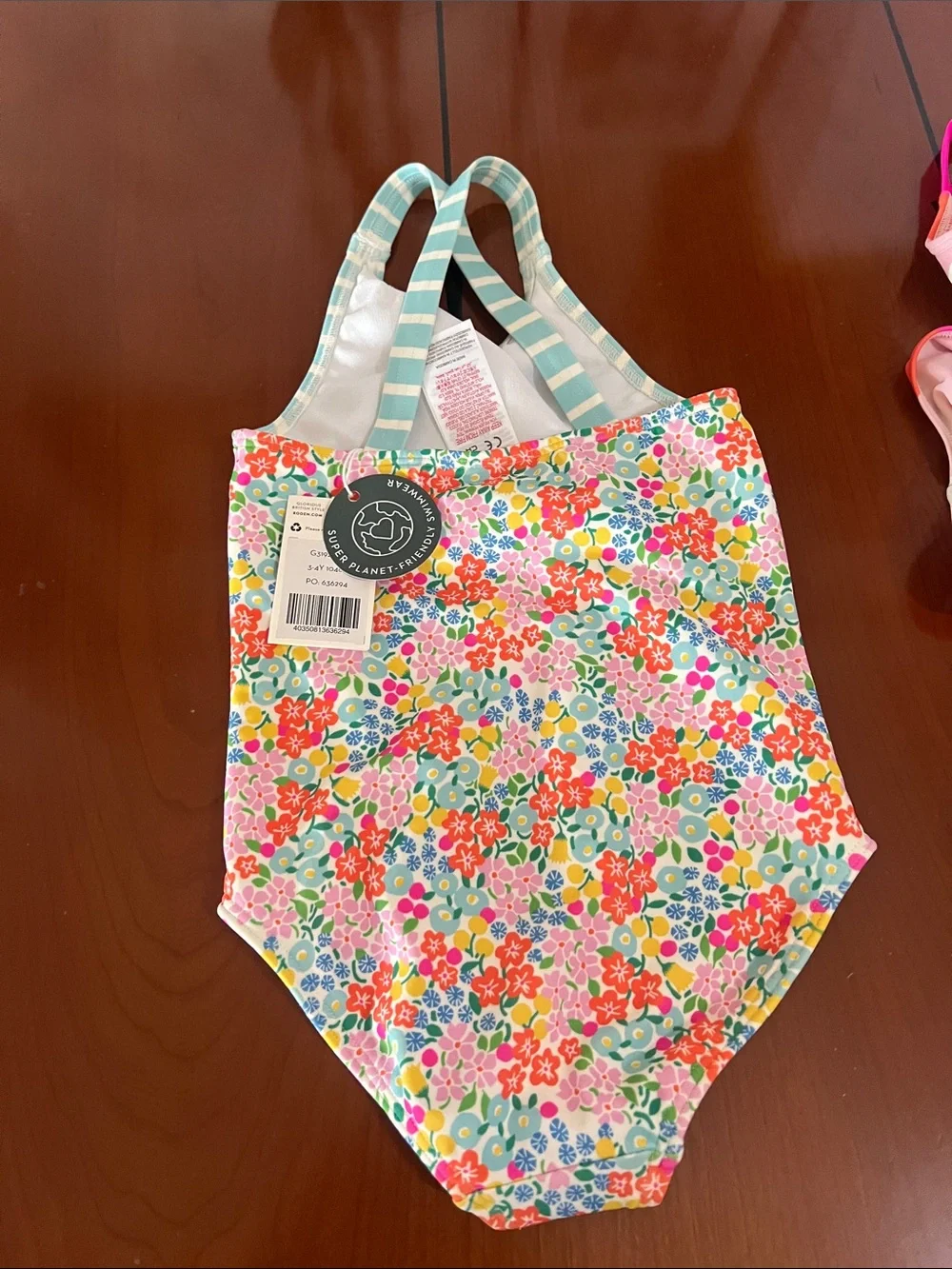 Mini Boden NWT Swimsuit. Sz 3-4 years 104 cm